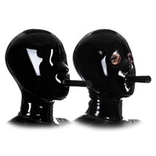 Latex Rubber Mask with Mouth