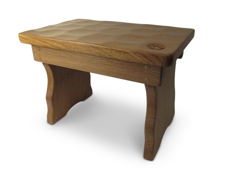 Christening stool adzed - stool, adzed-