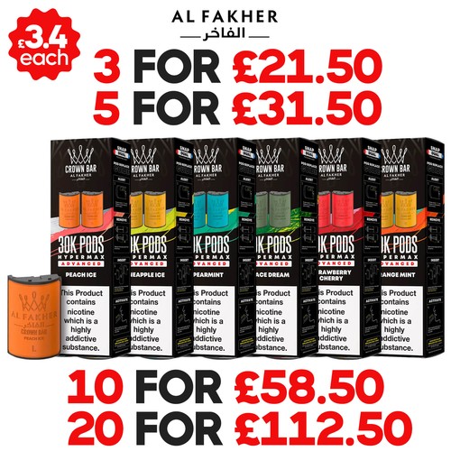 Fakher 30k hypermax - hypermax, refill