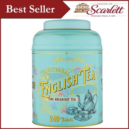 Vintage victorian tea - tin,