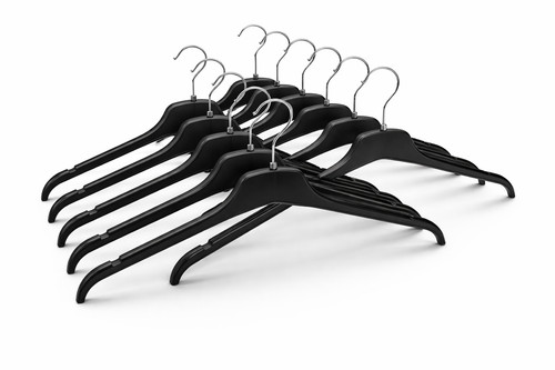 Non slip coat clothes - slip, black