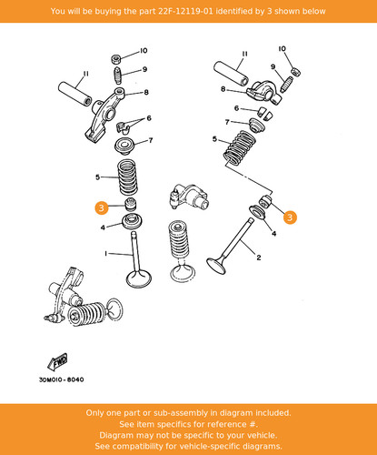 Yamaha seal valve stem - yamaha, seal,