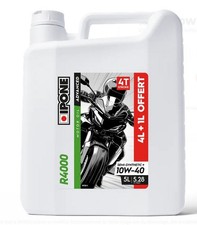 IPONE R4000 10W40 oil 4 liter can + 1 liter offered motorcycle lubricant