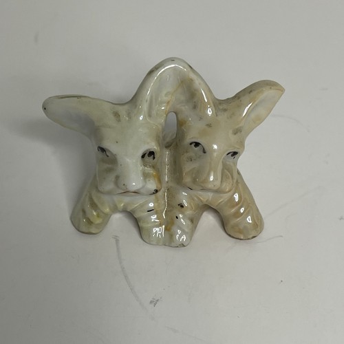 Miniature porcelain westie - porcelain,