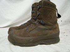 Genuine British Army Military Haix Scout Suede Desert Combat Boots Size 8 W 42 T