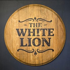 The white lion - white, customised