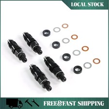 4x New Diesel Fuel Injector For Mitsubishi Pajero Triton Delica 4D56 4D56T 2.5L