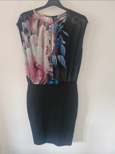 Lipsy black dress 10 - black,