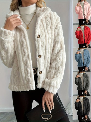 Womens teddy bear fleece fur - bear,