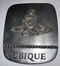Ubique Plaque with the Gunners Prayer Engraved on it