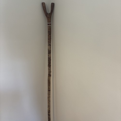 Irish hazel walking stick - hazel, stick.
