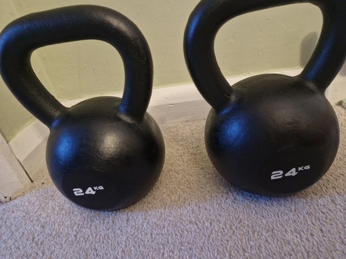 2x24kg kettlebells - 2x24kg,