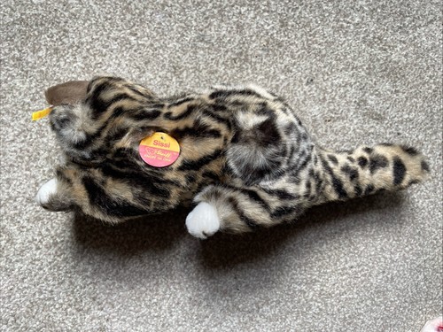 Steiff sissi cat lying down - steiff,