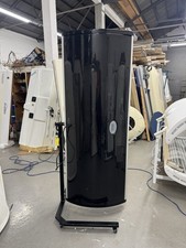 12 tube Black Curved Canopy