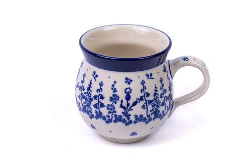 Polish pottery 210ml lady mug - polish,