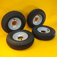 4x Wheel & Tyre 4.80x8 4.00x8