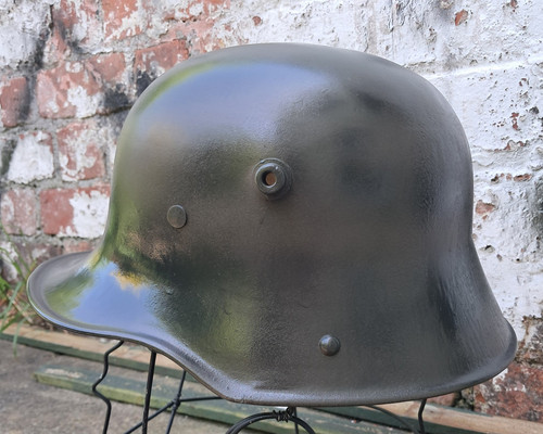 Restored wwi m16 - restored, stahlhelm.
