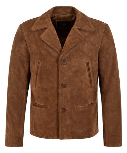 Men suede jacket - men's,