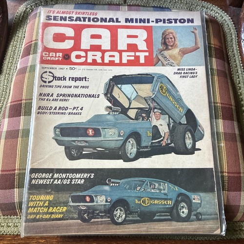 Vintage car craft magazine - car,