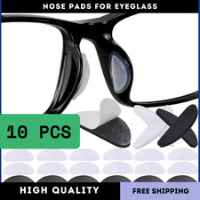 5x Pairs Adhesive Nose pads for Eyeglass Anti-Slip Silicone Glasses Spectacles