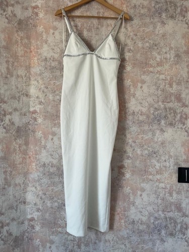 Zara white rhinestone jewel - zara,