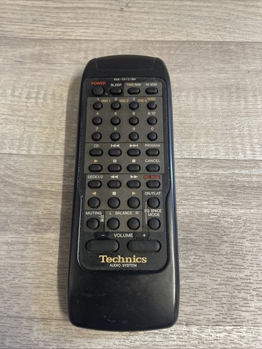Technics remote control for - remote,