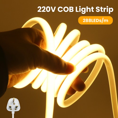 Mains plug cob neon led - cob, strip