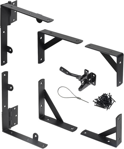 Gate corner brace - gate, brackets