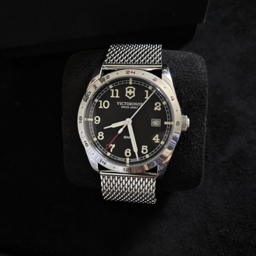 Rare victorinox infantry gmt - rare,