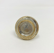 Etched moroccan gold - gold, grey