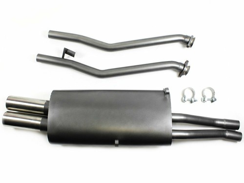 Sport exhaust 2x76mm - sport, for