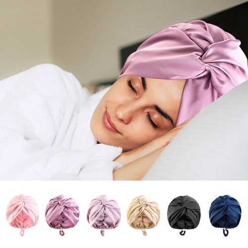 Silk turban bonnets for women - turban,