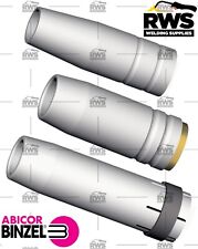 Binzel MIG Conical Gas Nozzle Shroud MB15 MB25 MB36 Push Fit Genuine Binzel Item