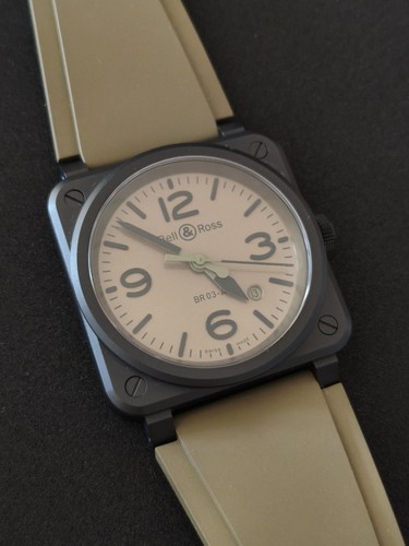 Bell ross br03 41mm - 41mm, mens