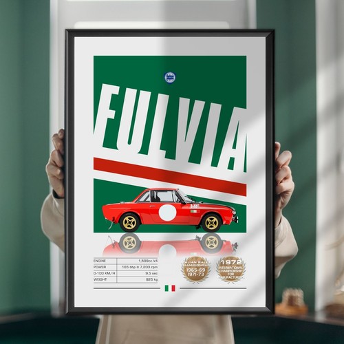 Lancia fulvia rallye wrc - rallye,,