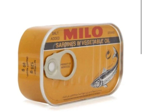 Milo sardines oil x125gr - sardines,
