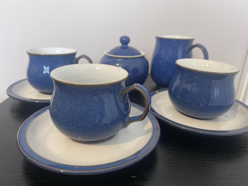 Denby imperial blue 8pc - blue,