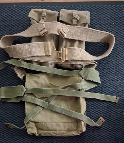 Original british ww2 webbing - original,