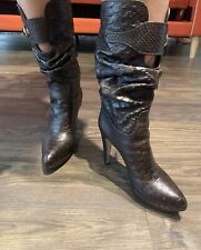 $2295 SERGIO ROSSI RARE Python