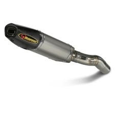Kawasaki ZX6R 2007-2008 P7F Akrapovic Titanium Road Legal Slip On Exhaust Can