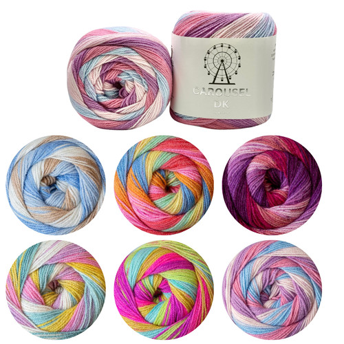 Woolcraft carousel 200g - carousel, dk