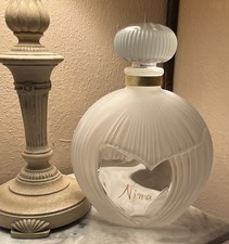 NINA RICCI LALIQUE FACTICE PERFUME BOTTLE Glass STORE DISPLAY Dummy GIANT VTG