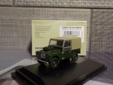 Land Rover 88 - Canvas - Green Bronze 1:76 Oxford Diecast Model Car