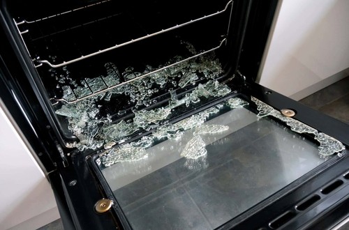 Oven door replacement glass - oven,