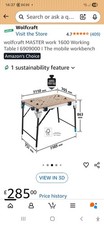 Wolfcraft master work bench - master,