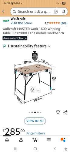 Wolfcraft master work bench - wolfcraft,