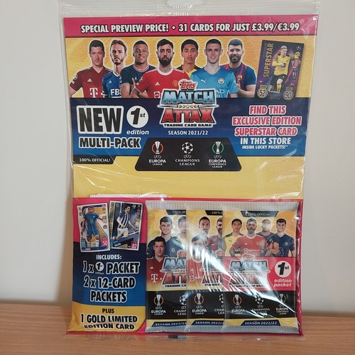 Match attax 2021 1st - match, 2021/22