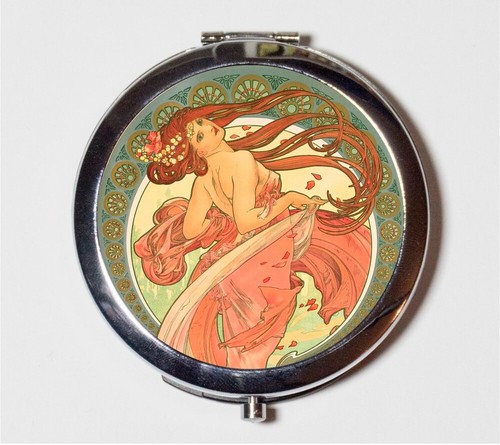 Mucha art nouveau - long, hair