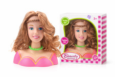 Girls Doll Hair Styling Head