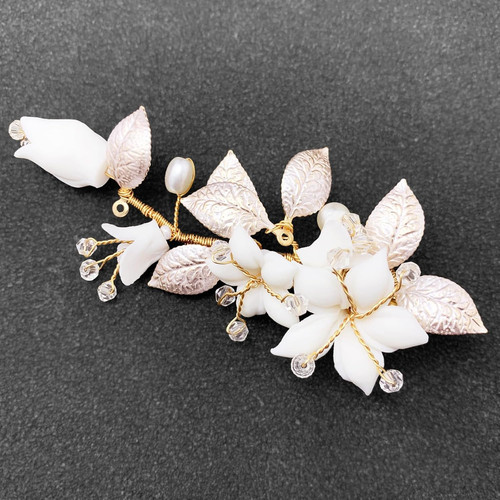 Flower bridal hair - flower,